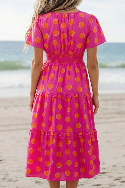 Myra High Waist Midi Dress
