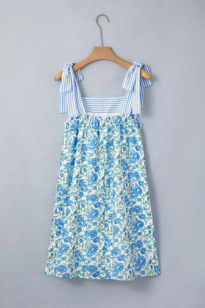 Estelle Knot Straps Mini Dress