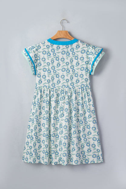 Marlowe Flutter Sleeve Mini Dress