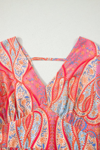 Luz Sleeve Boho Maxi Dress