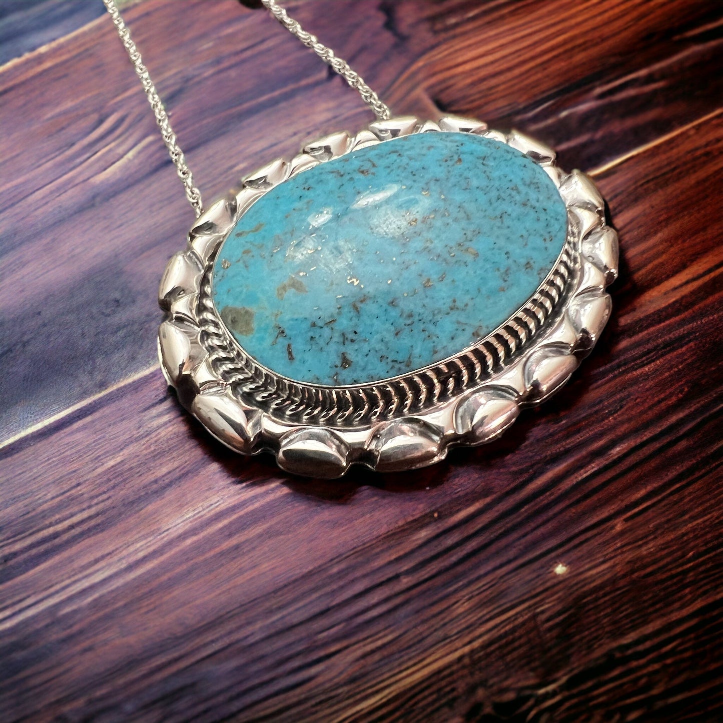 Jimson Belin Turquoise & Sterling Silver Necklace