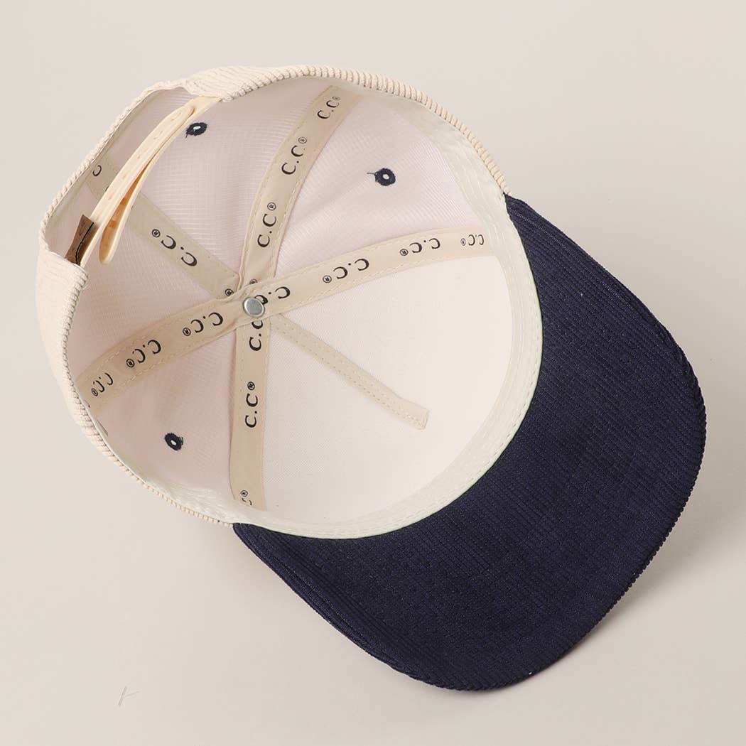 Makin' Cowboys Cry Corduroy Trucker Hat