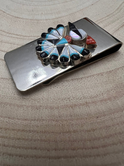 Sherry Nez Multi-Stone Money Clip